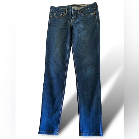AREOSPOTALE Premium Seriously Stretchy Denim Jeggings High Rise Size 6 Regular - Picture 2 of 14